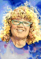 Denice Denton Watercolor Portrait